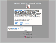 Tablet Screenshot of digitalclinician.com